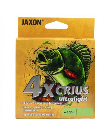 Plecionka Jaxon Crius 4x Ultralight Army Green 150m