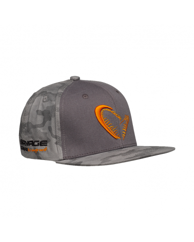 Czapka Savage Gear Flex Fit Camo Cap One Size Camo/Grey