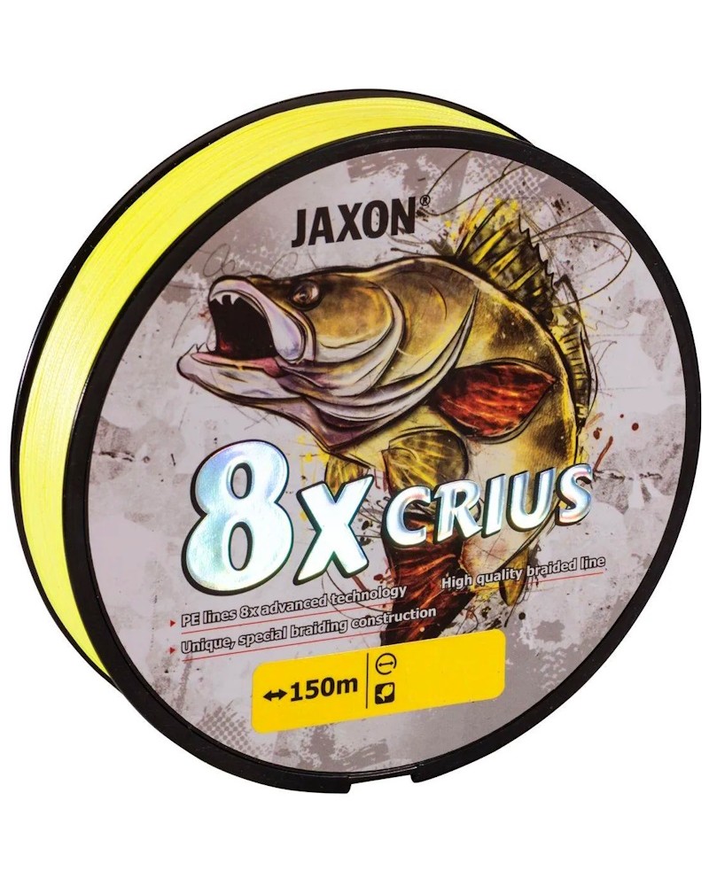 Plecionka Spinningowa Jaxon Crius 8X Fluo 150m