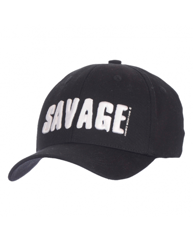 Czapka Savage Gear Simply Savage Cap 3D Logo One Size Black