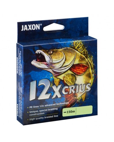 Plecionka Spinningowa Jaxon Crius 12x Flash Green 150m