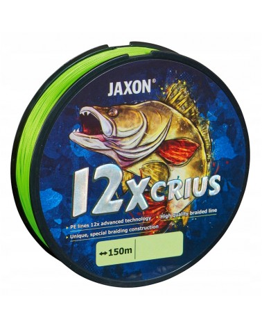 Plecionka Spinningowa Jaxon Crius 12x Flash Green 150m
