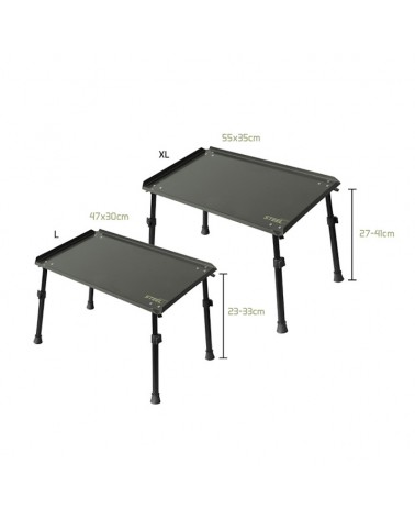 Stolik Na Akcesoria Karpiowe Delphin Steels L 47x30cm 23-33cm