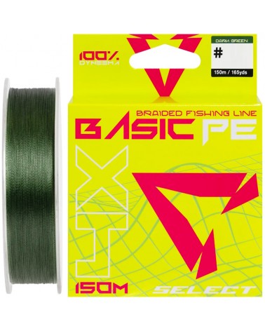 Plecionka Select Basic PE 4X 150m Ciemnozielona