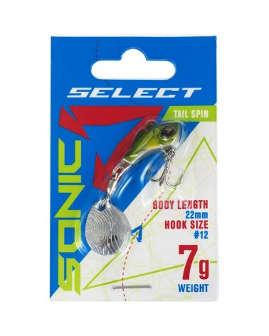 Przynęta Spinningowa Wirujący Ogonek Select Sonic 7.0g 09