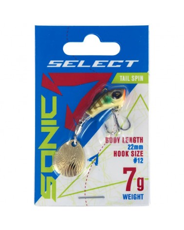 Przynęta Spinningowa Wirujący Ogonek Select Sonic 7.0g 12