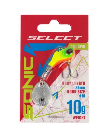 Przynęta Spinningowa Wirujący Ogonek Select Sonic 10.0g 01
