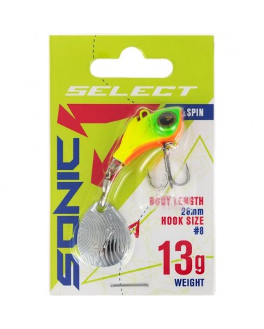 Przynęta Spinningowa Wirujący Ogonek Select Sonic 13.0g 01