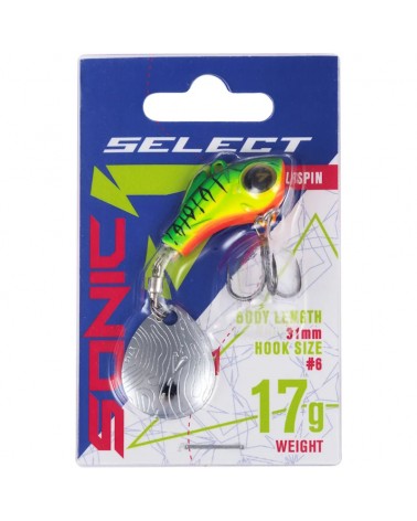 Przynęta Spinningowa Wirujący Ogonek Select Sonic 17.0g 02