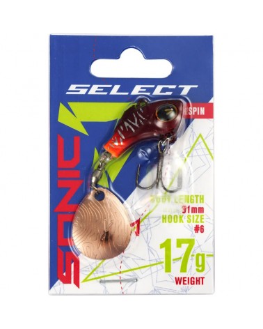 Przynęta Spinningowa Wirujący Ogonek Select Sonic 17.0g 06
