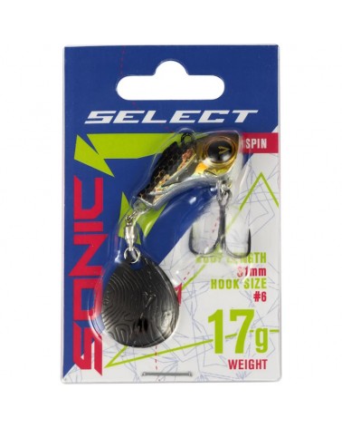 Przynęta Spinningowa Wirujący Ogonek Select Sonic 17.0g 07