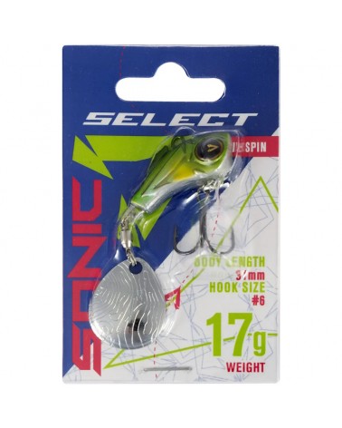 Przynęta Spinningowa Wirujący Ogonek Select Sonic 17.0g 09