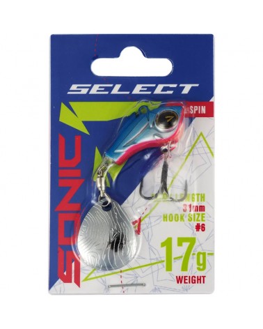 Przynęta Spinningowa Wirujący Ogonek Select Sonic 17.0g 10