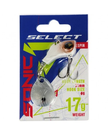 Przynęta Spinningowa Wirujący Ogonek Select Sonic 17.0g 11