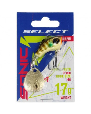 Przynęta Spinningowa Wirujący Ogonek Select Sonic 17.0g 12