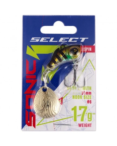 Przynęta Spinningowa Wirujący Ogonek Select Sonic 17.0g 13
