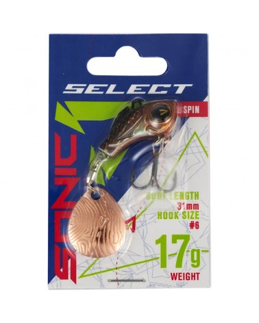 Przynęta Spinningowa Wirujący Ogonek Select Sonic 17.0g 16