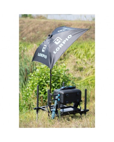Parasol Kwadratowy Do Przynęt Lorpio Bait Umbrella Square 90 + Uchwyt 65cm