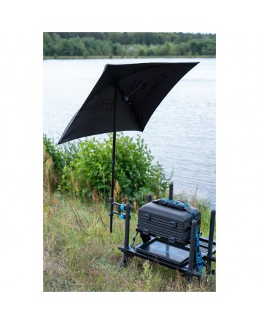 Parasol Kwadratowy Do Przynęt Lorpio Bait Umbrella Square 90 + Uchwyt 65cm