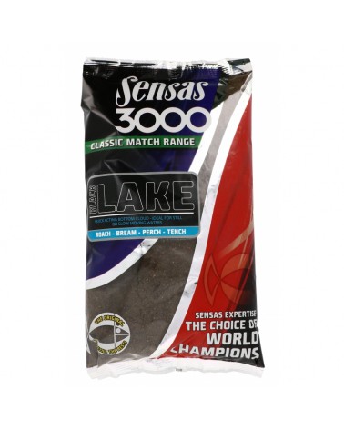 Zanęta Sensas 3000 Black Lake 1kg