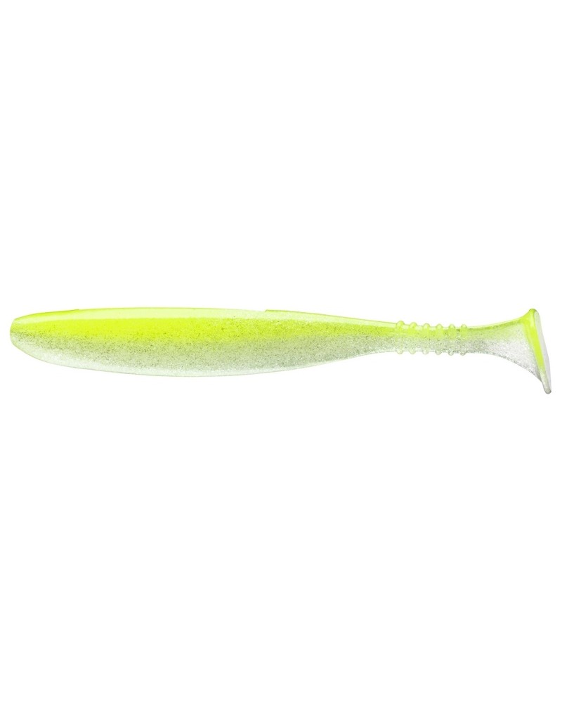 Guma Ripper Daiwa Tournament D'Fin 7.5cm 2.3g UV Lime Pearl 10szt.