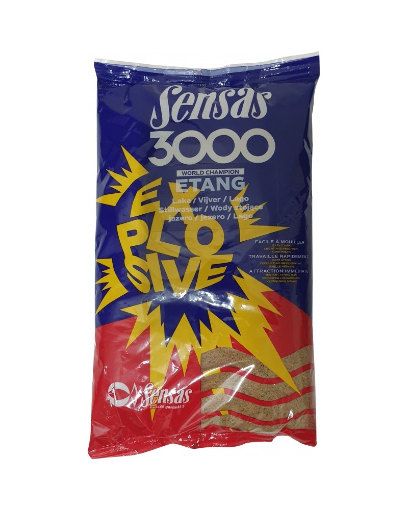 Zanęta zawodnicza Sensas 3000 Explosive Etang 1kg