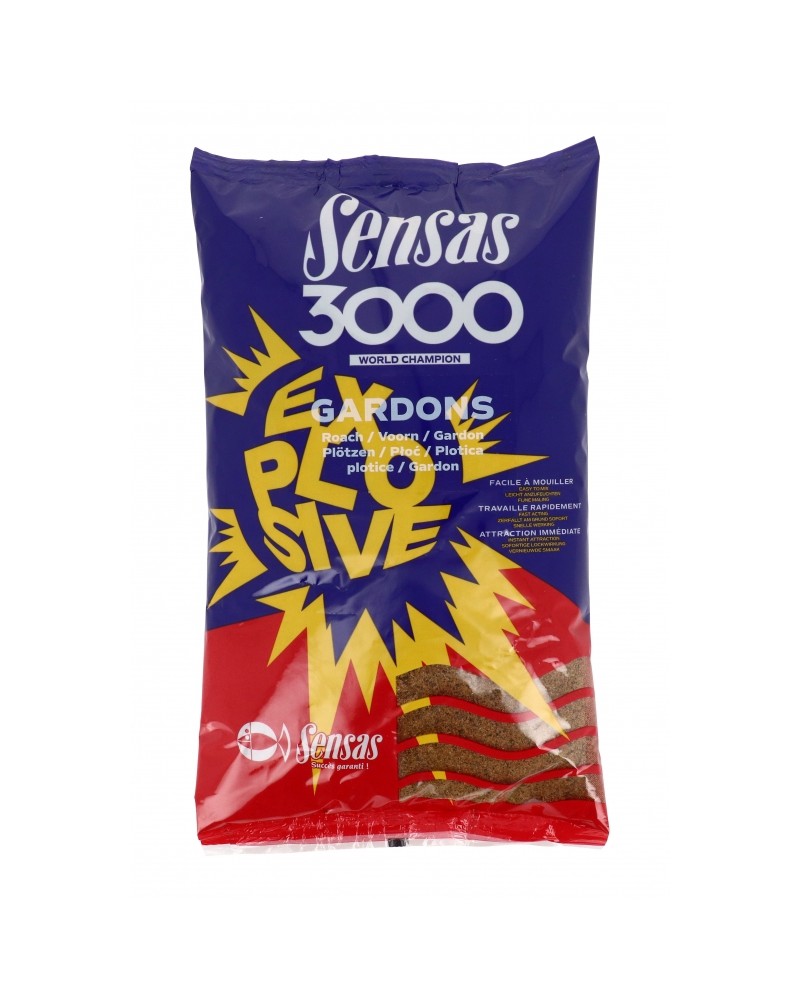 Zanęta zawodnicza Sensas 3000 Explosive Gardons 1kg