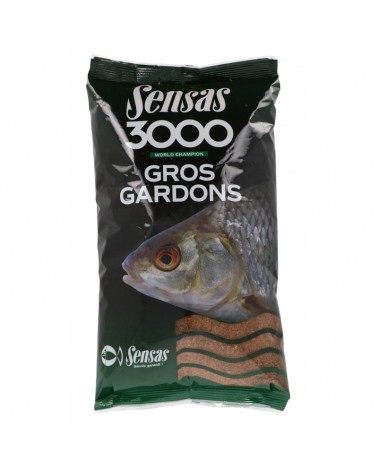 Zanęta zawodnicza Sensas 3000 Gros Gardons 1kg