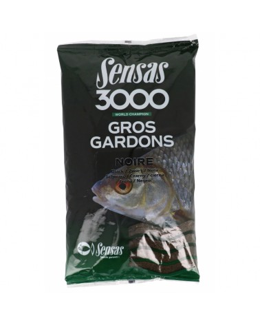 Zanęta zawodnicza Sensas 3000 Gros Gardons Noire 1kg