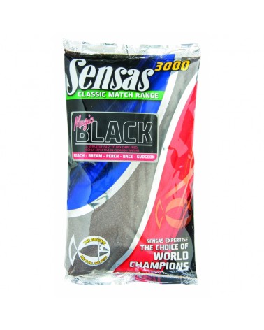 Zanęta zawodnicza Sensas 3000 Magic Black 1kg