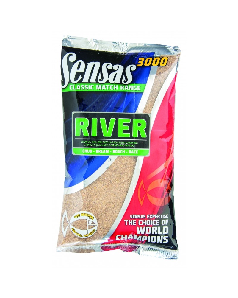 Zanęta zawodnicza Sensas 3000 River 1kg