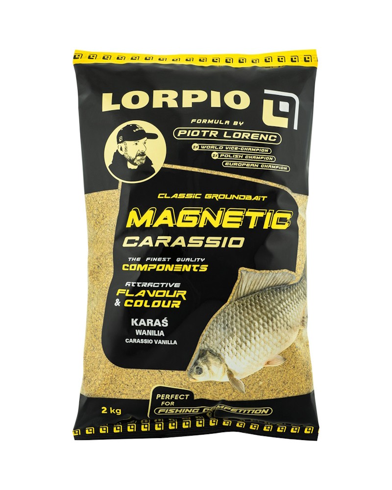 Zanęta Lorpio Magnetic Carassio Vanilla 2kg