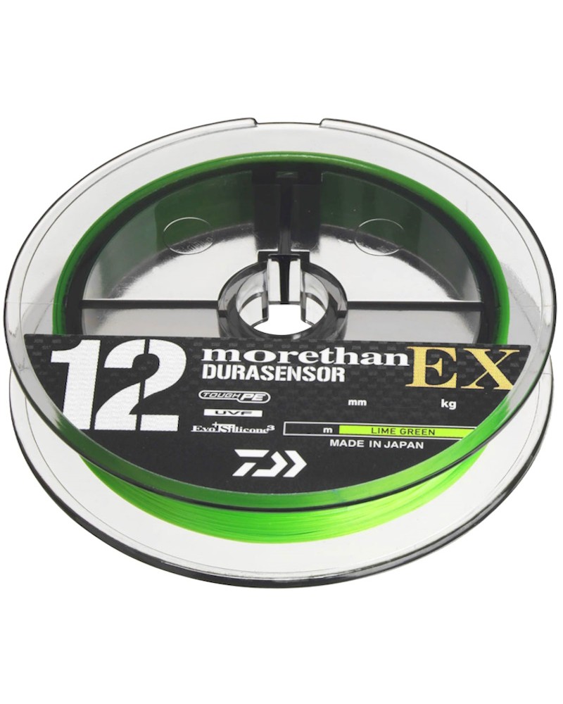Plecionka Spinningowa Daiwa UVF Morethan Durasensor x12 EX+Si3 200m Lime Green