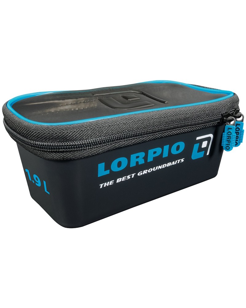 Pojemnik Do Przynęt Zanęt Lorpio EVA Stacking Z Pokrywką 1.9l 11.5x23x9cm
