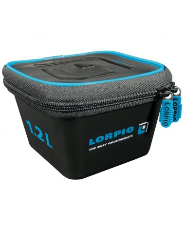 Pojemnik Do Przynęt Zanęt Lorpio EVA Stacking Z Pokrywką 1.2l 14x14x9cm