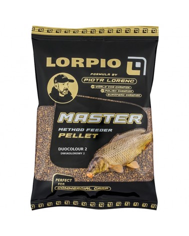 Pellet Do Koszyka Method Feeder Lorpio Master Duocolour 2.0mm 700g