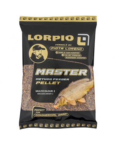 Pellet Do Koszyka Method Feeder Lorpio Master Multicolour 2.00mm 700g
