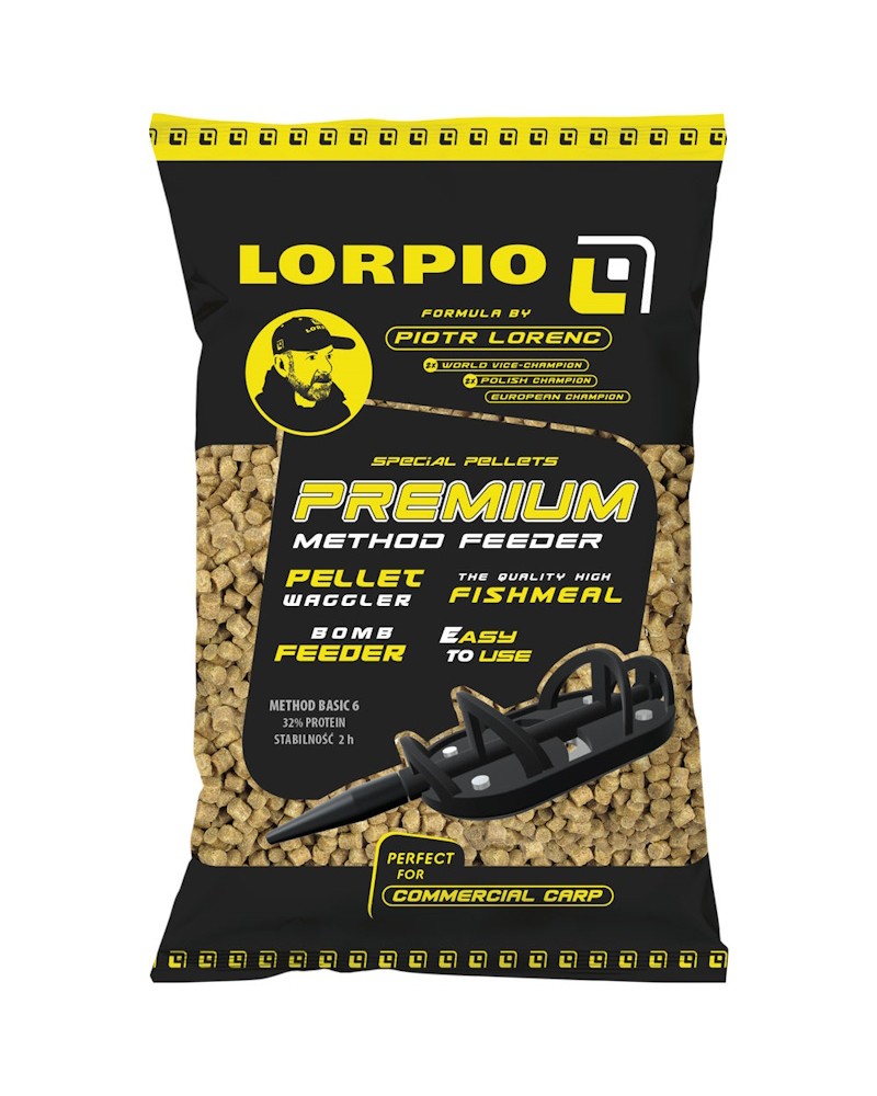 Pellet Do Method Feeder Lorpio Basic 8.0mm 2000g