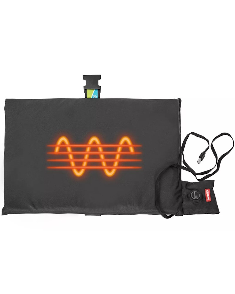 Podgrzewana Poduszka Na Siedzisko Fotel Preston Thermatech Heated Seat Cushion 42x31cm