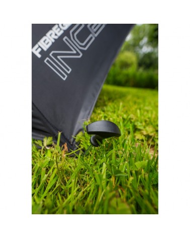 Parasol Wędkarski Preston Inception Fibreglass Flatback Brolly 50'' Czarny