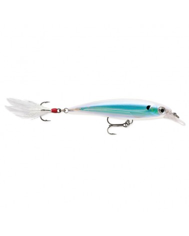Wobler Rapala X-Rap 10cm 13g AS Albino Shiner 1.2-1.8m Slow Sinking