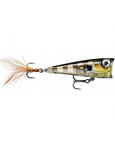 Wobler Rapala X-Light Pop 4cm 4.5g GGIU Glassy Gill UV Popper Floating