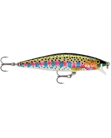 Wobler Rapala Flat Rap 8cm 7g RT Rainbow Trout Do 1.8m Floating