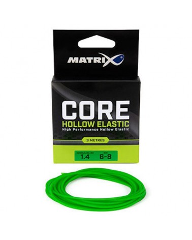 Amortyzator Do Tyczki Pusty Matrix Core Hollow Elastic Size 6-8 1.4mm 3m Green