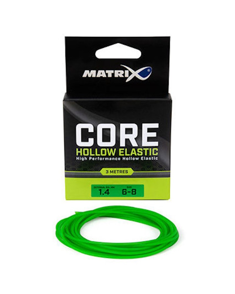 Amortyzator Do Tyczki Pusty Matrix Core Hollow Elastic Size 6-8 1.4mm 3m Green