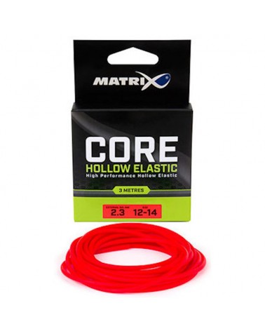 Amortyzator Do Tyczki Pusty Matrix Core Hollow Elastic Size 12-14 2.3mm 3m Red