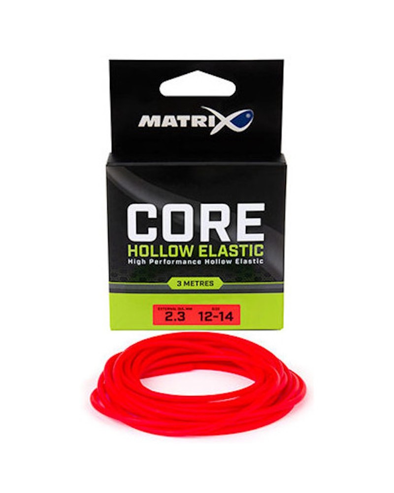 Amortyzator Do Tyczki Pusty Matrix Core Hollow Elastic Size 12-14 2.3mm 3m Red