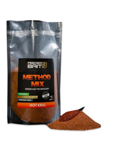 Zanęta Feeder Bait Method Mix Hot Krill 800g