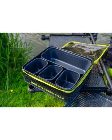 Organizer Zestaw Pojemników Matrix EVA Bait Storage Tray 34.5x32x11cm