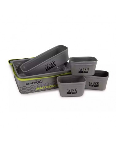 Organizer Zestaw Pojemników Matrix EVA Bait Cooler Tray 35x32x11cm